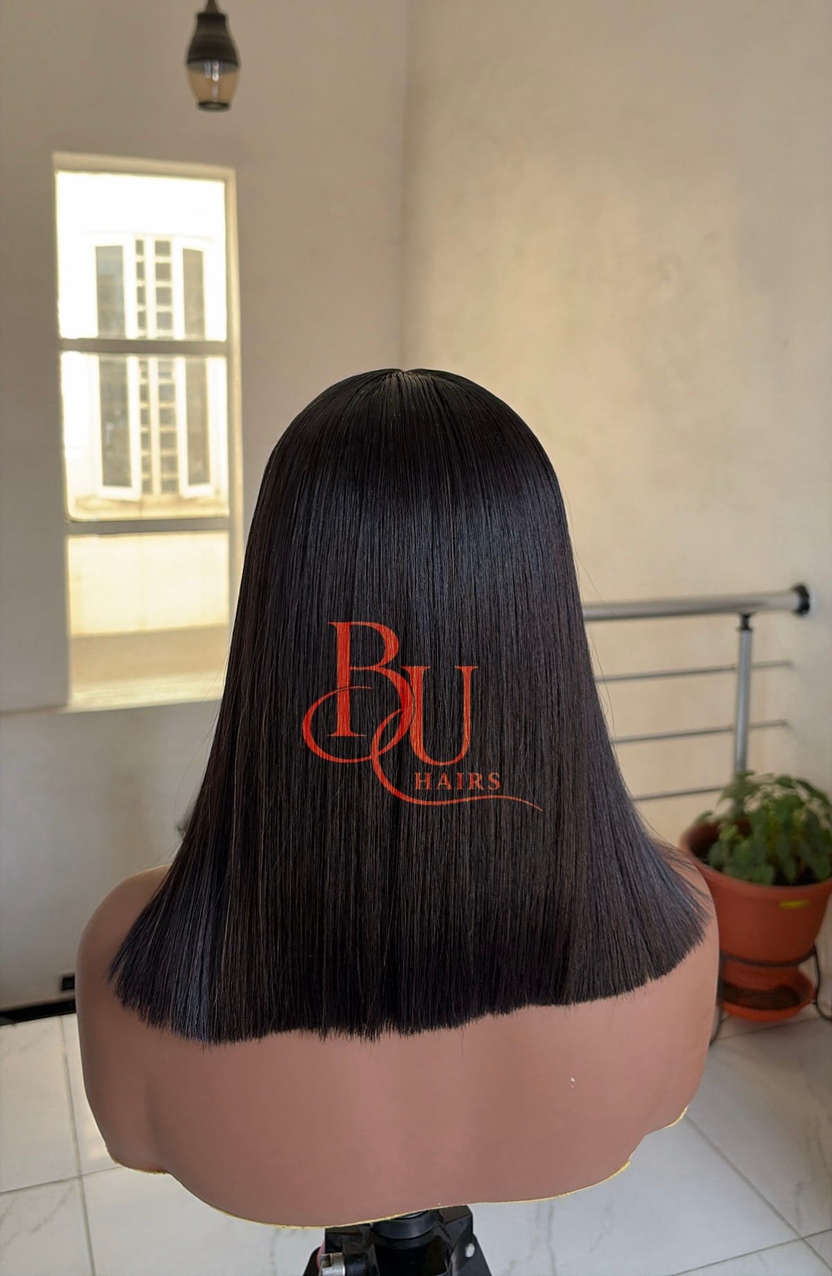 Glueless Closure Styled Bone Straight Wig | 12” 2 Glueless Closure Styled Bone Straight Wig | 12” - Image 2