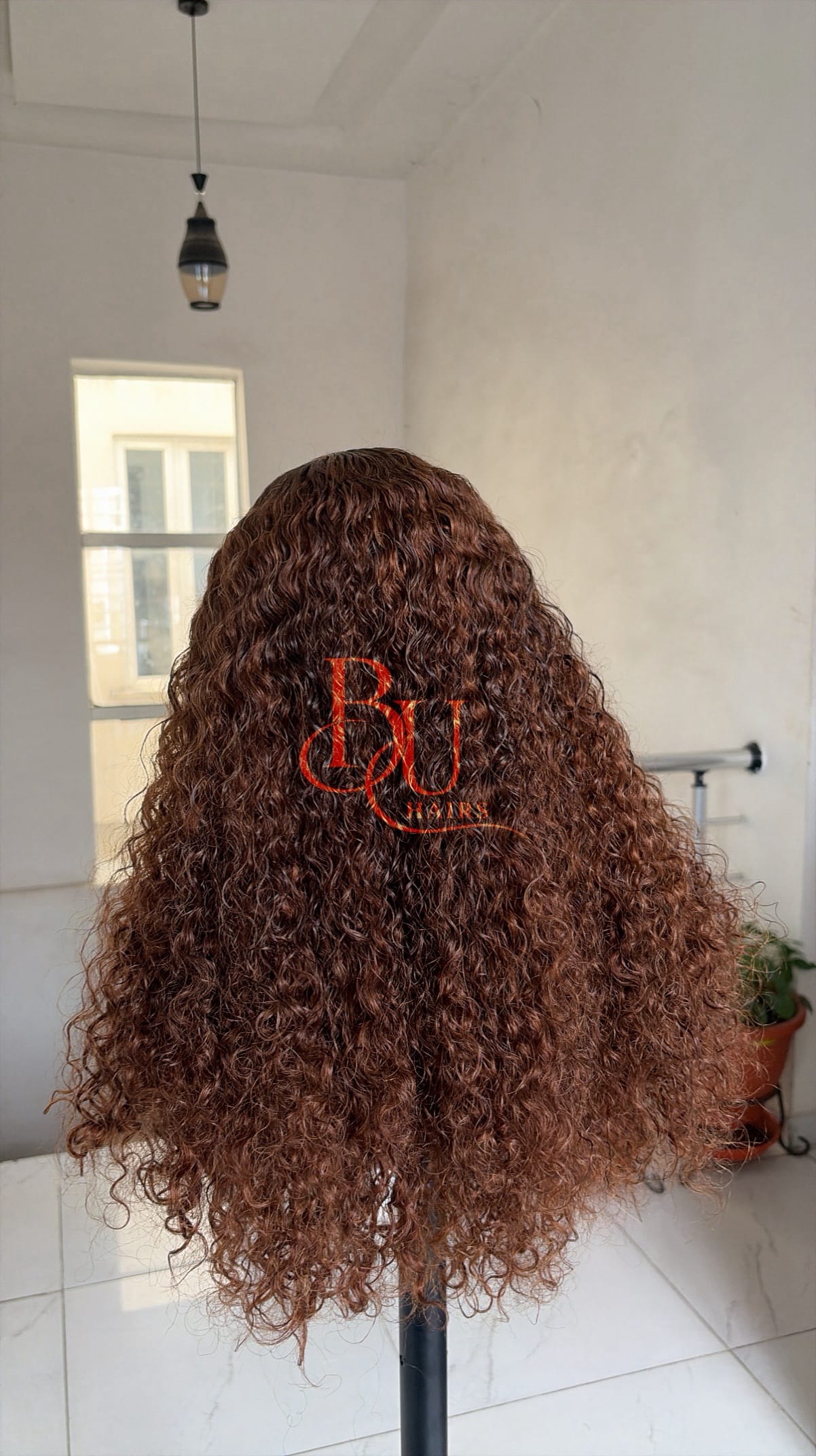 Brown Jerry Curls Wig | 5x5 Closure 2 Brown Jerry Curls Wig | 5x5 Closure - Image 2