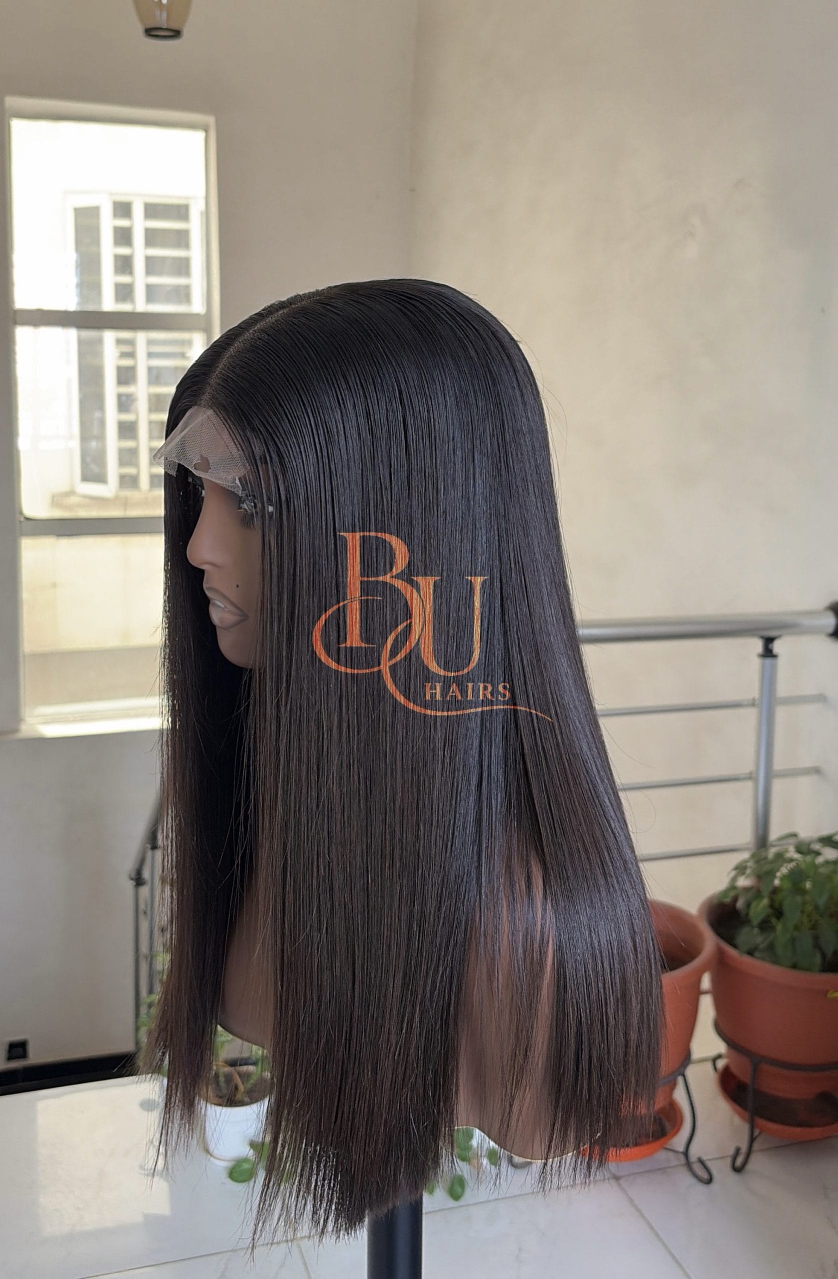 Baby Thin Donor Straight Wig | 2x6 Closure | 16” 4 Baby Thin Donor Straight Wig | 2x6 Closure | 16” - Image 4
