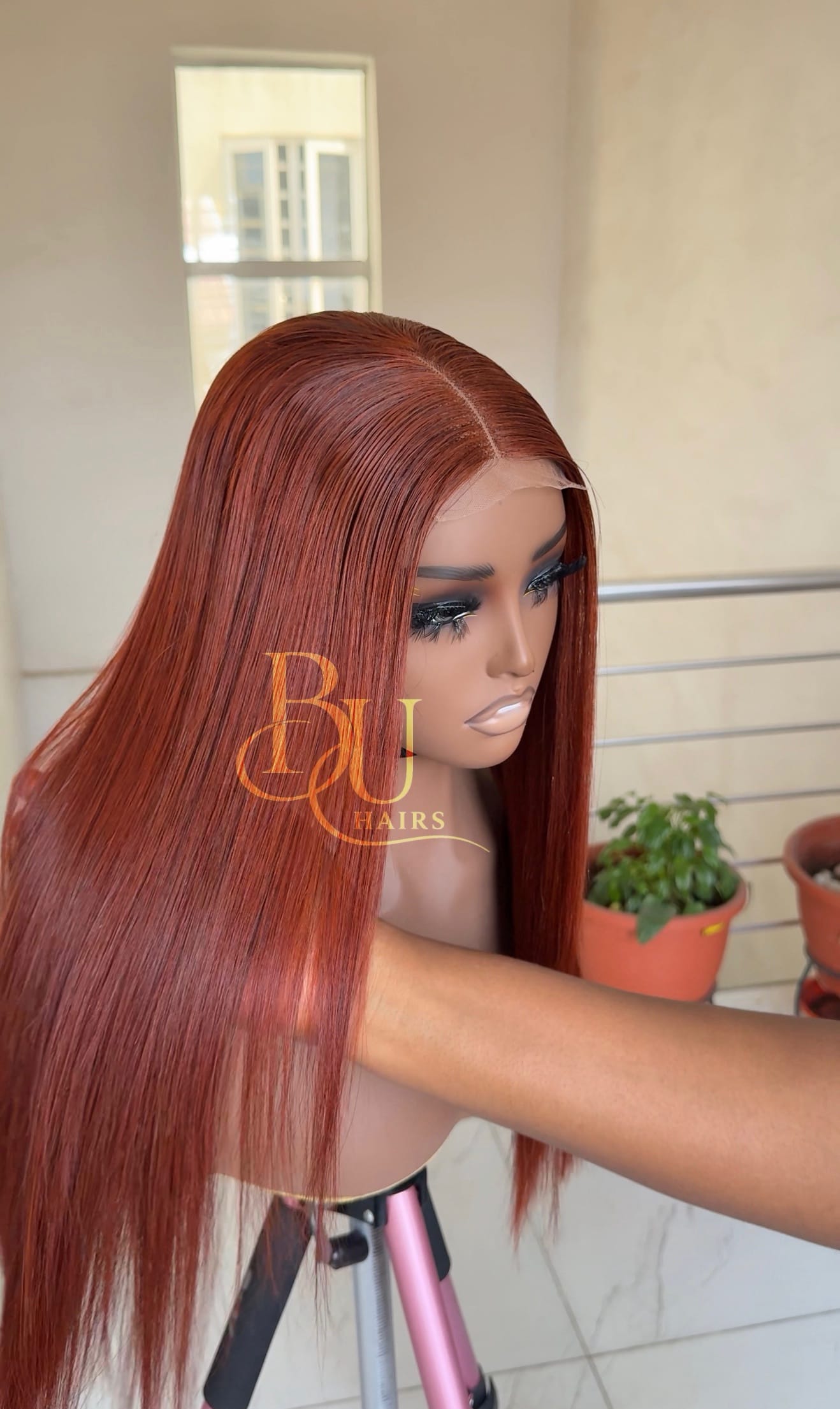 Cajun Bone Straight Wig | 2x4 Closure | 16” 4 Cajun Bone Straight Wig | 2x4 Closure | 16” - Image 4