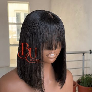 Fringe Bone Straight Wig | 10”