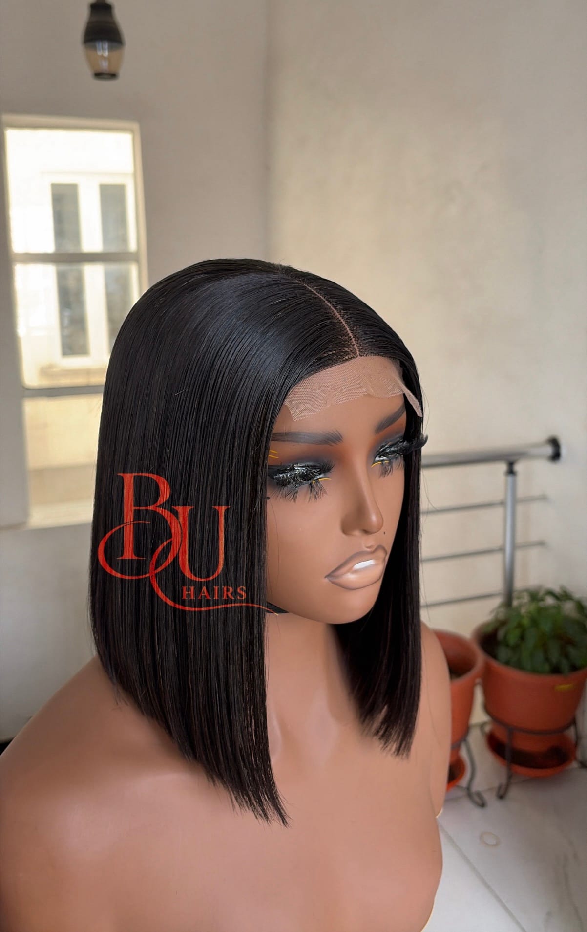 10” Bone Straight Wig | 2x4 Closure 4 10” Bone Straight Wig | 2x4 Closure - Image 4