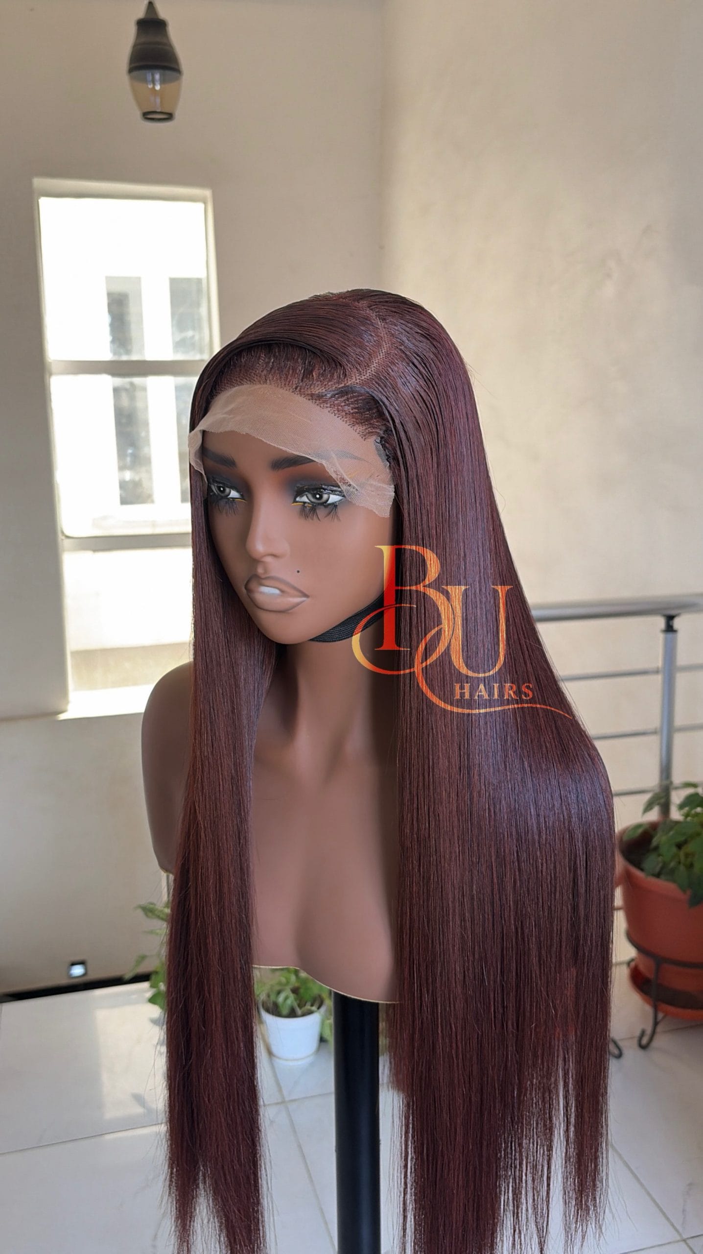 Choco Brown Bone Straight | 5x5 | 24”-30” 1 Choco Brown Bone Straight | 5x5 | 24”-30”