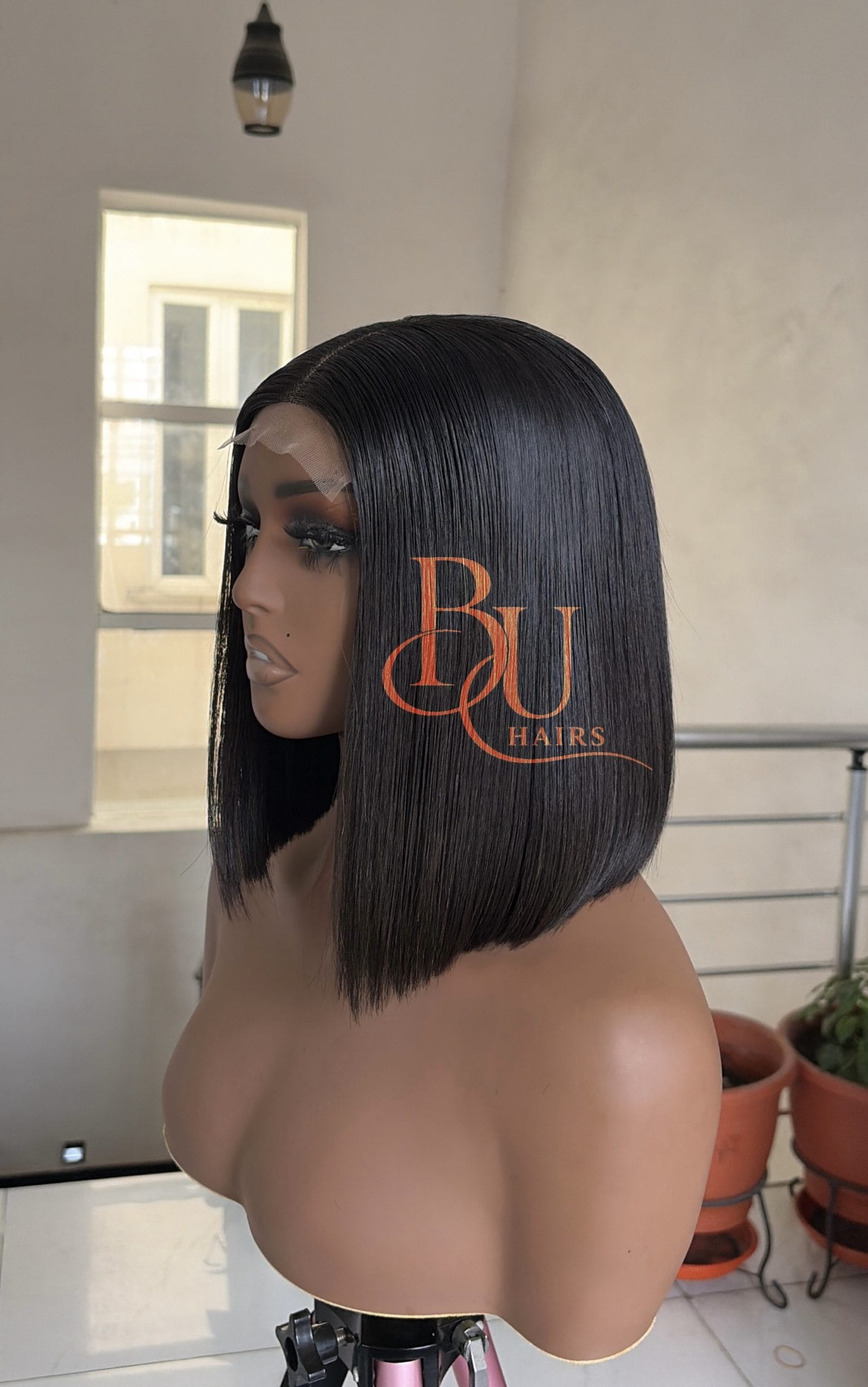 10” Bone Straight Wig | 2x4 Closure 5 10” Bone Straight Wig | 2x4 Closure - Image 5