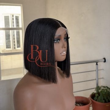 8” Bone Straight Wig | 2×6 Closure