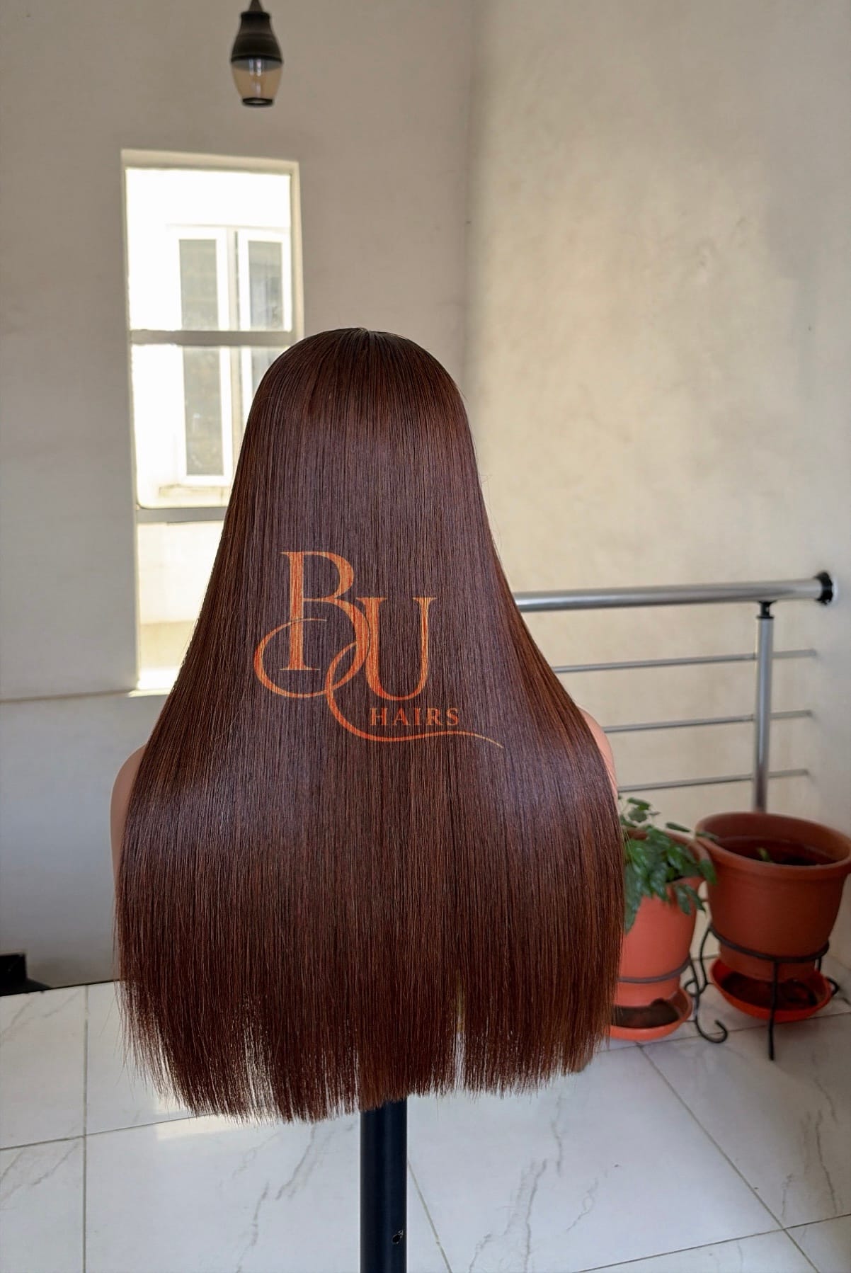 Brown Bone Straight Wig | 2x6 Closure | 18” 2 Brown Bone Straight Wig | 2x6 Closure | 18” - Image 2