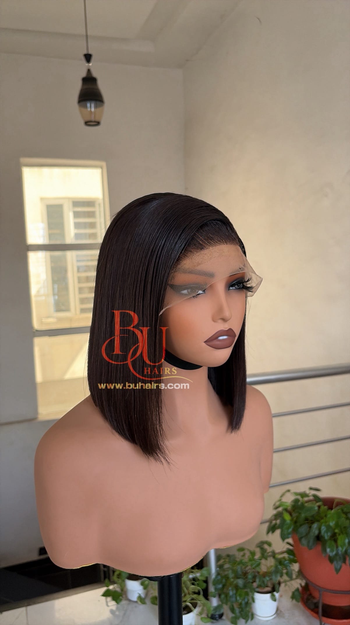 Baby Thin Donor Straight Wig | 5x5 Closure 2 Baby Thin Donor Straight Wig | 5x5 Closure - Image 2