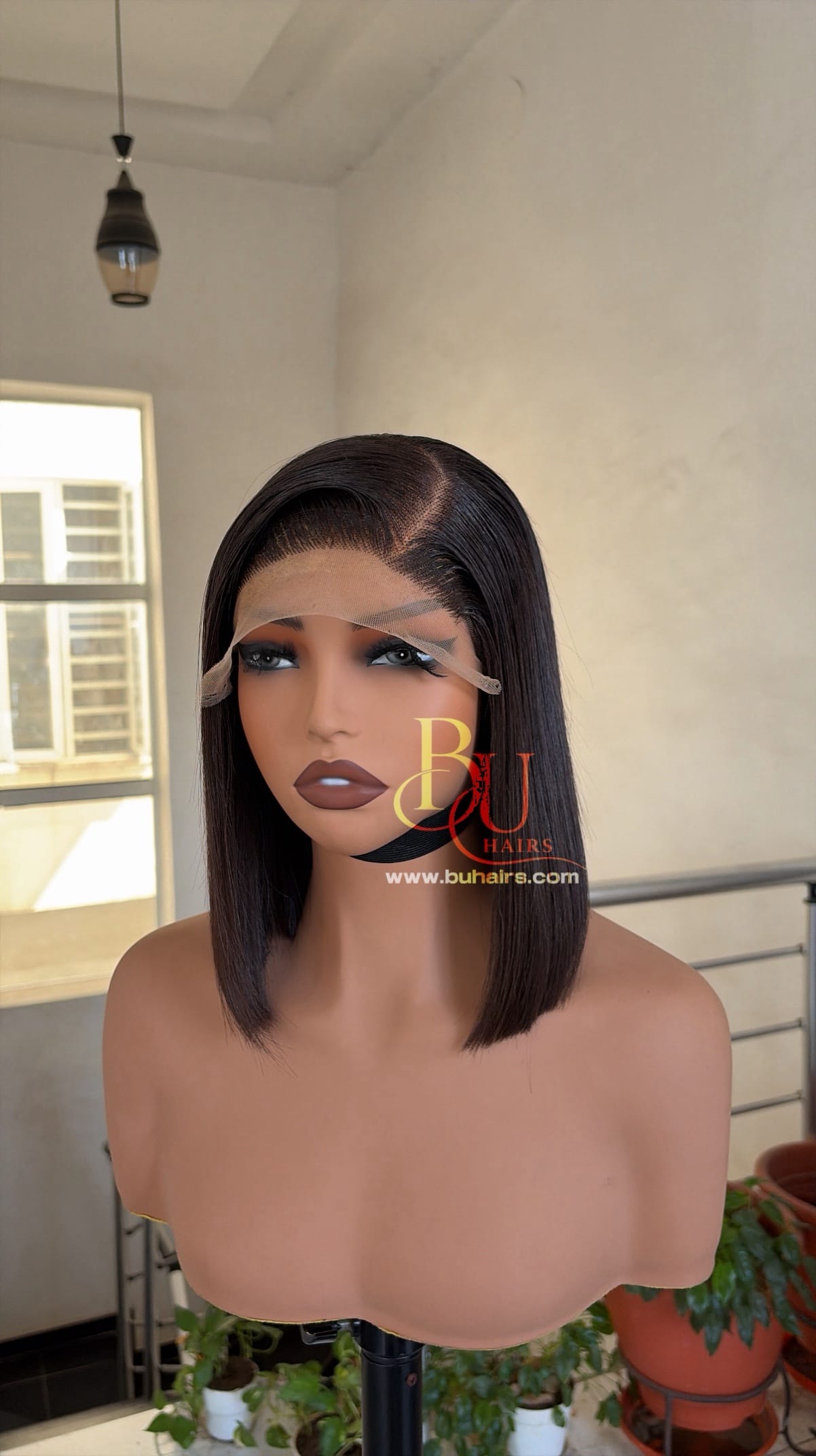 Baby Thin Donor Straight Wig | 5x5 Closure 5 Baby Thin Donor Straight Wig | 5x5 Closure - Image 5
